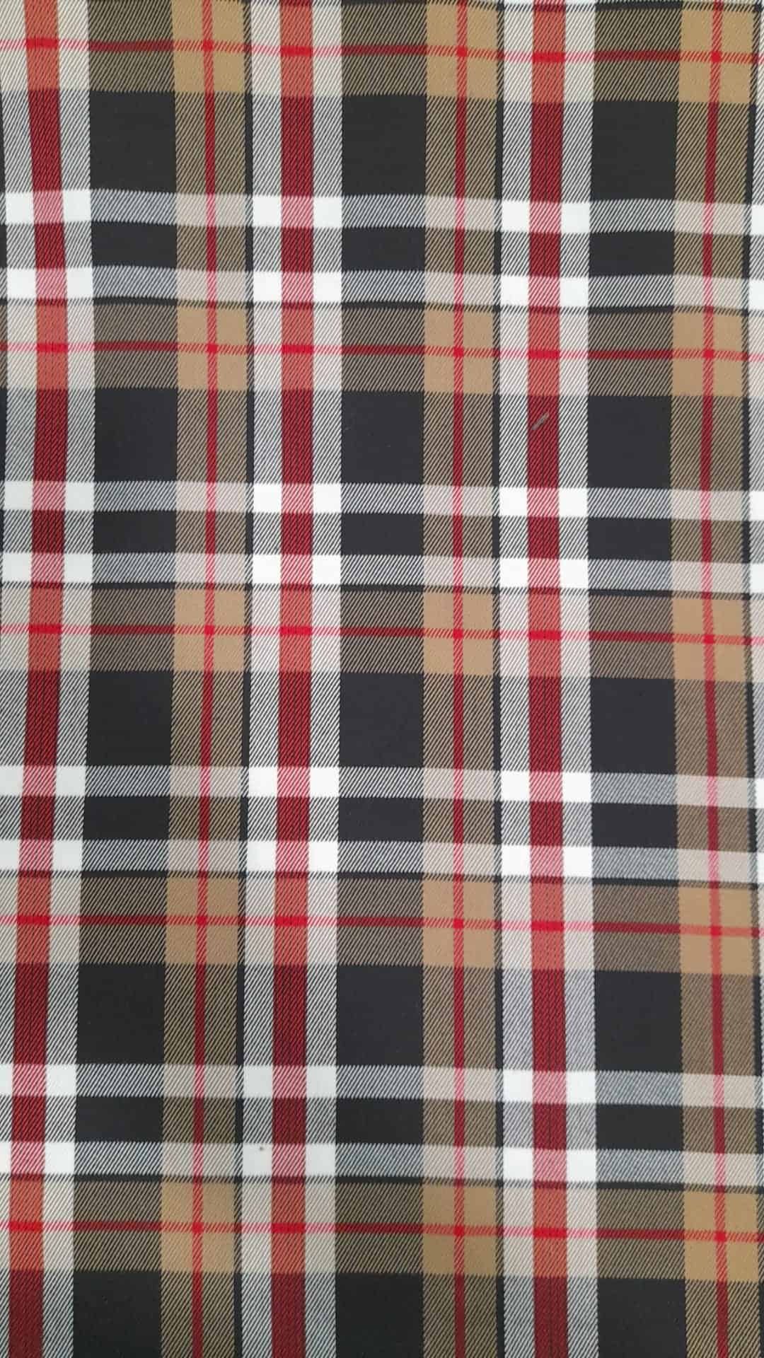 Xadrez Escocês | Tartan | Vermelho | Bege