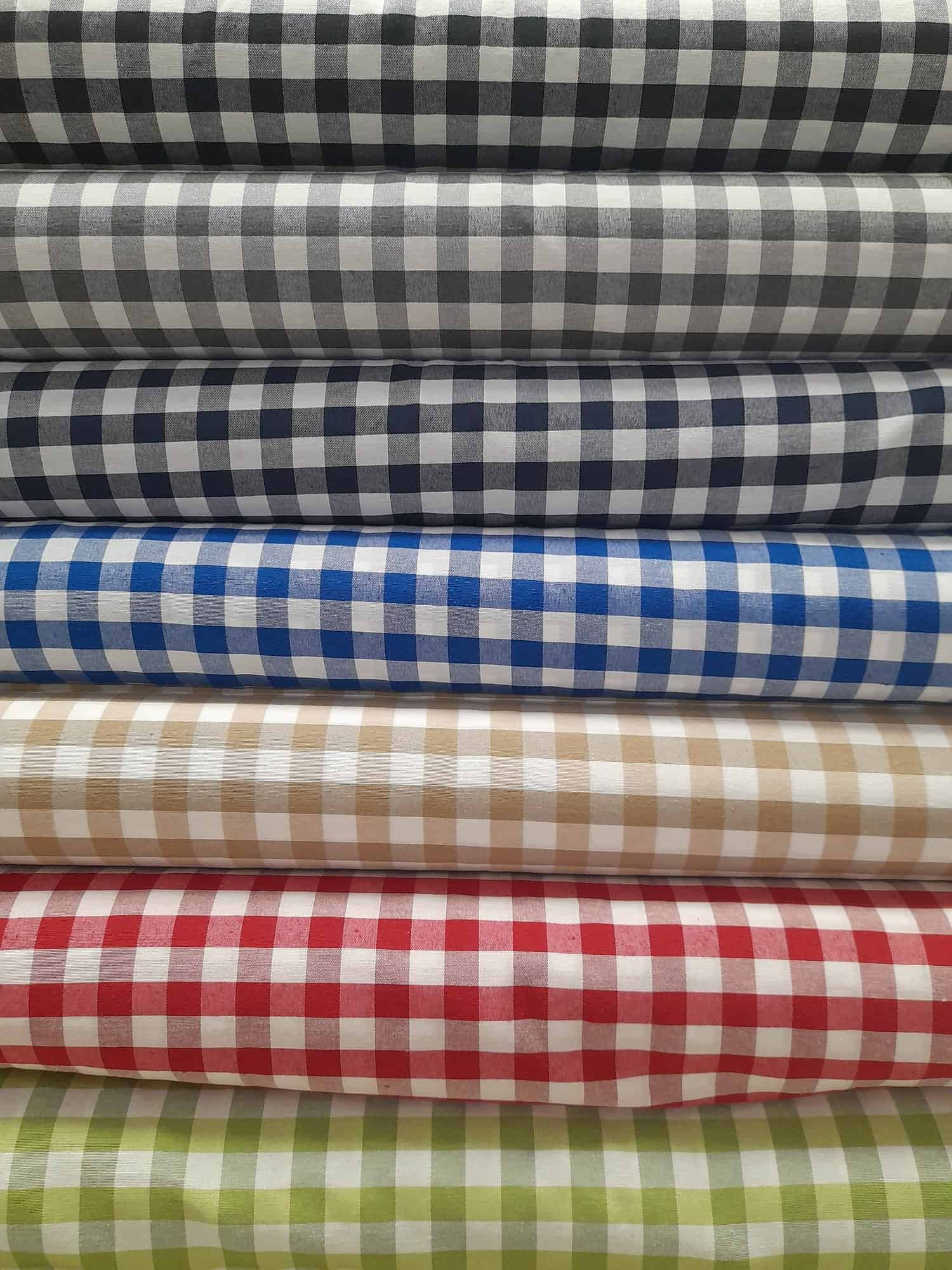 Tecido 100% Algodão | Xadrez | Azulão – Image 2