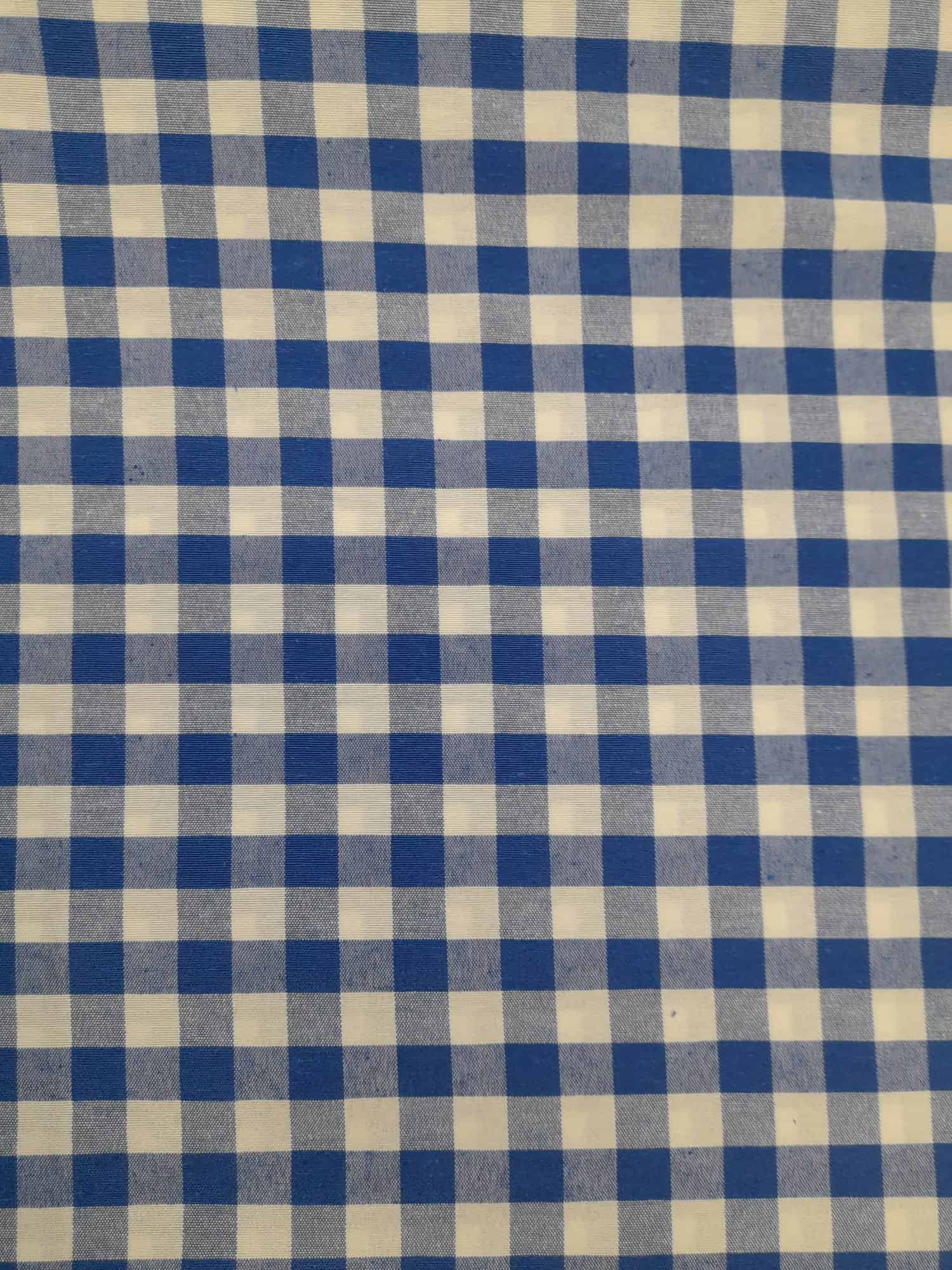 Tecido 100% Algodão | Xadrez | Azulão – Image 3
