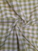 Tecido 100% Algodão | Xadrez | Verde