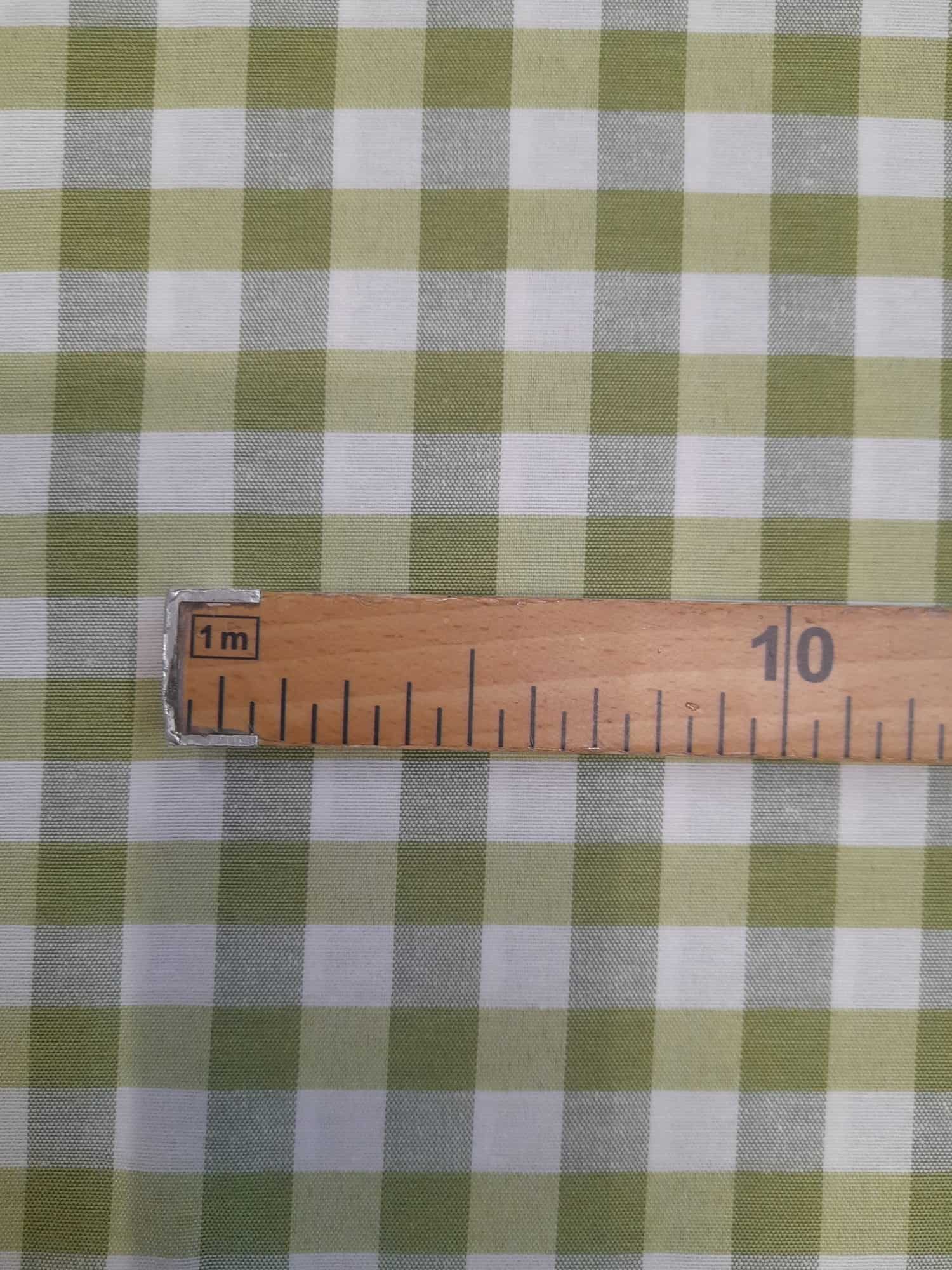 Tecido 100% Algodão | Xadrez | Verde - Imagen 4
