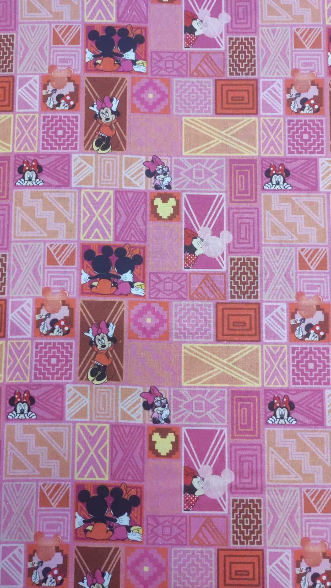 Tecidos 100% Algodão | Licenças Disney | Mickey e Minnie