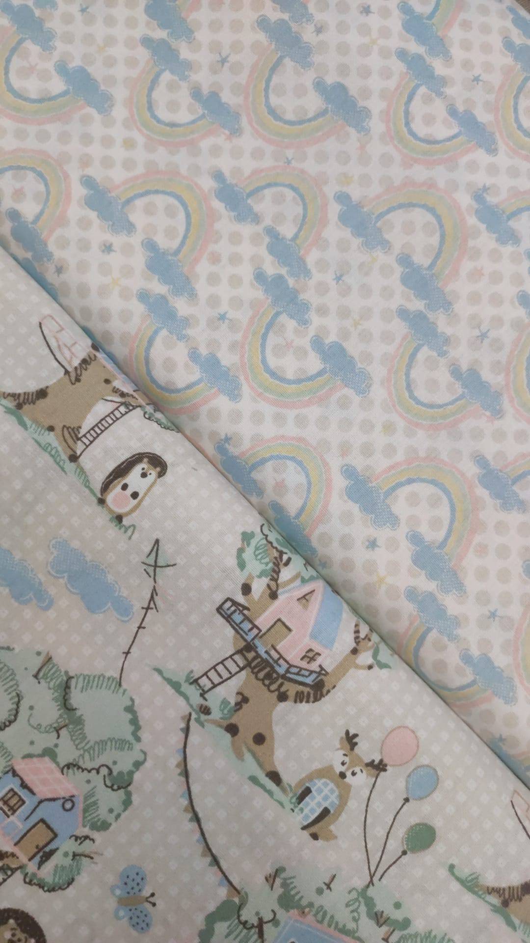 Tecido Algodão | Estampado | Fuxicos e Fricotes | Coleção Bichinhos Silvestres (Ref.RT527) - Image 2