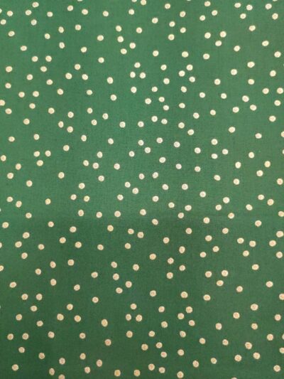 Tecido Algodão | 100% Algodão | Natal | Bola Assimétrica | Verde