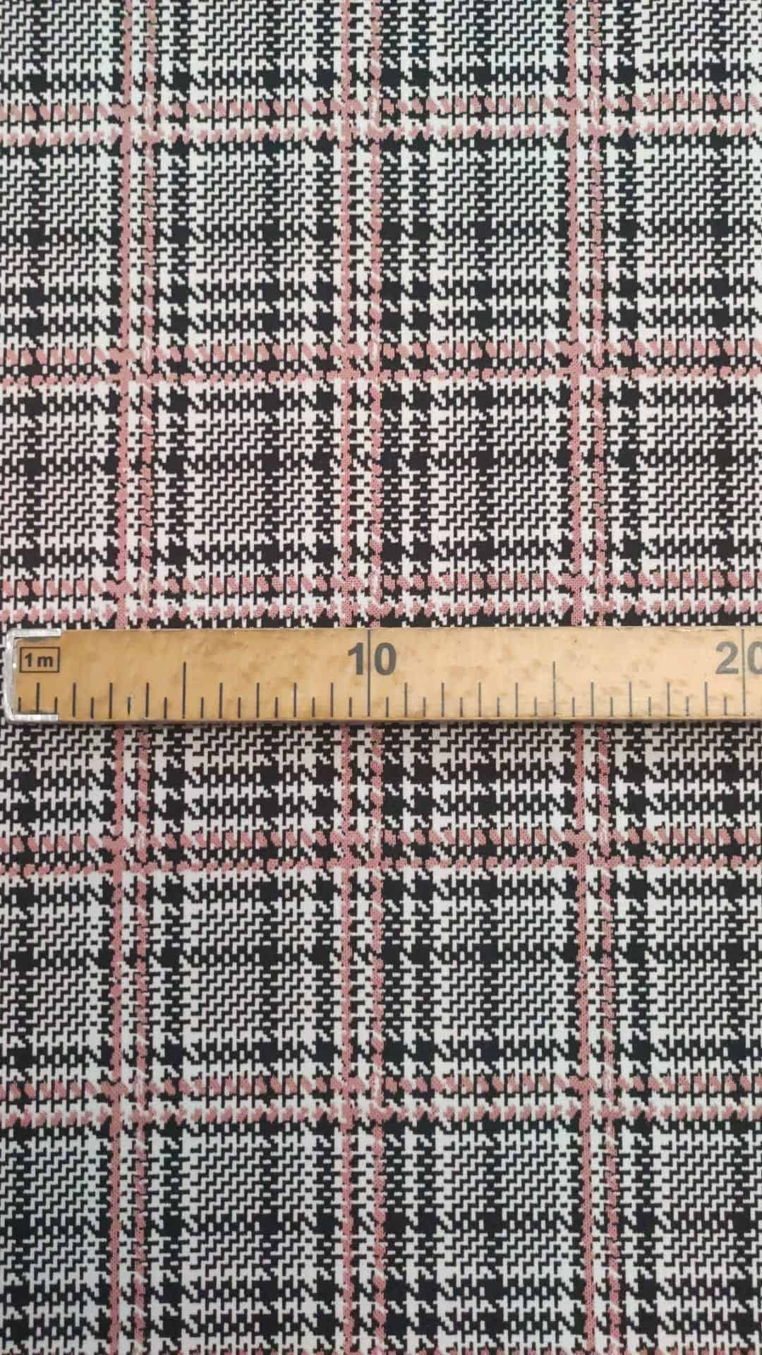 Tecido Confeção | Vestuário | Jacquard Tricotado | Estampado | Xadrez – Image 3