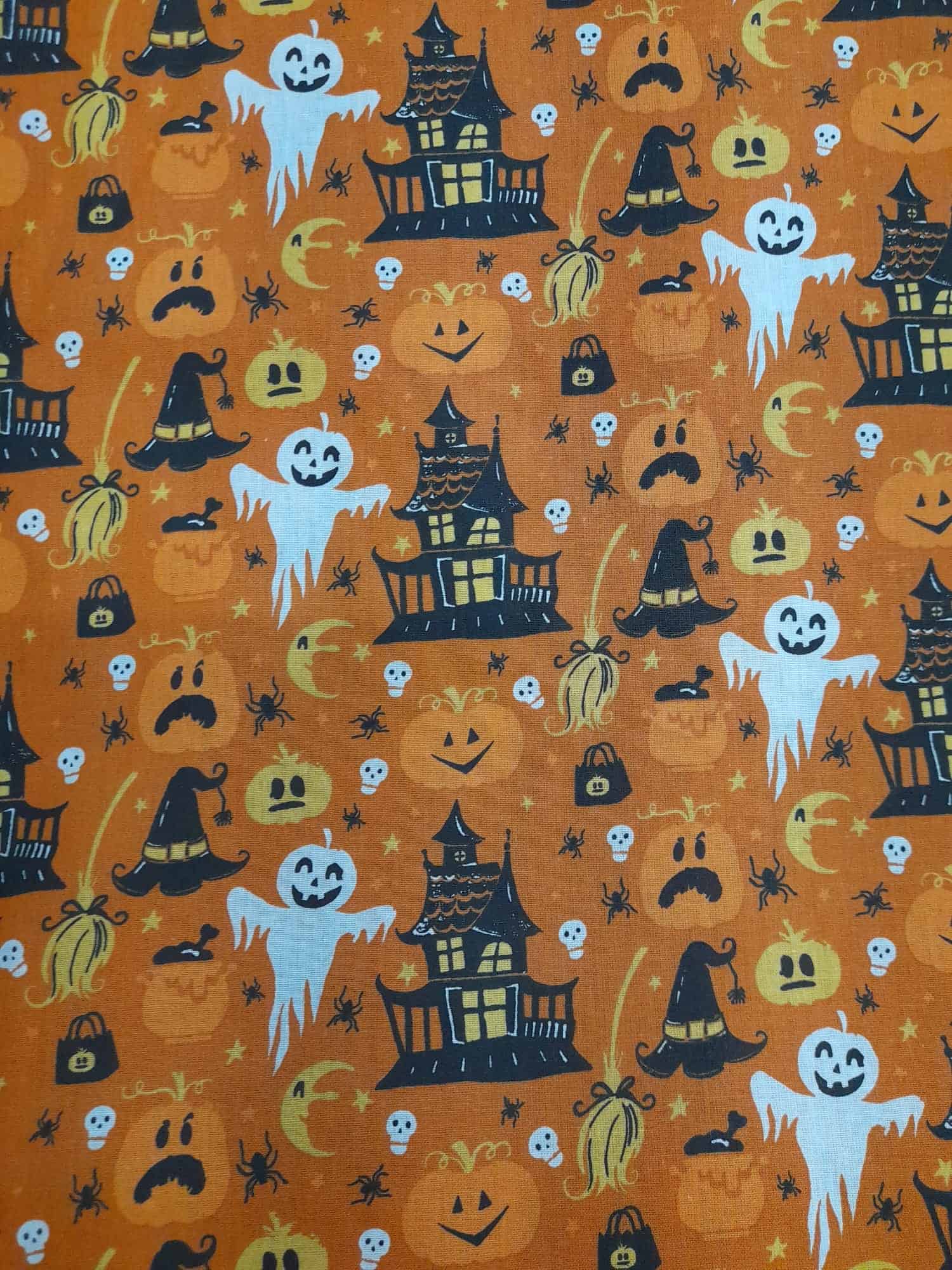 Tecidos 100% Algodão | Halloween