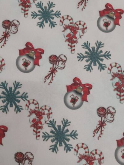 Tecido 100% Poliéster | Toalhas | Natal