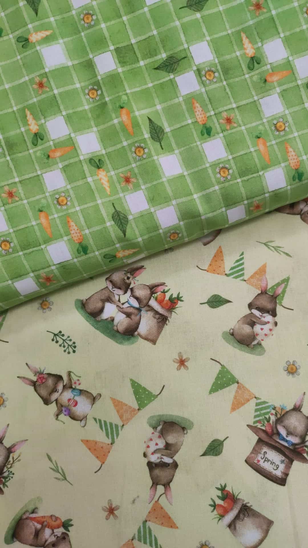 Tecido Algodão | Páscoa | Coelhos - Imagen 4