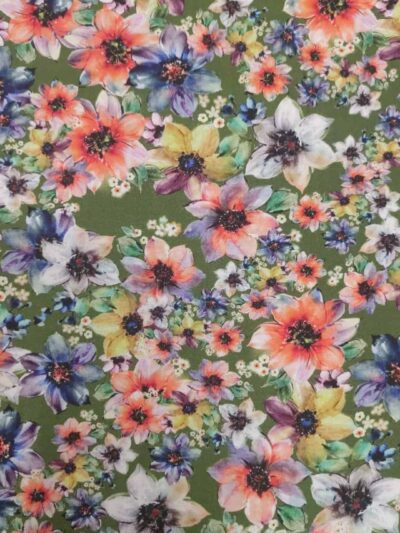 Tecido Confeção | Vestuário | Viscose | Floral