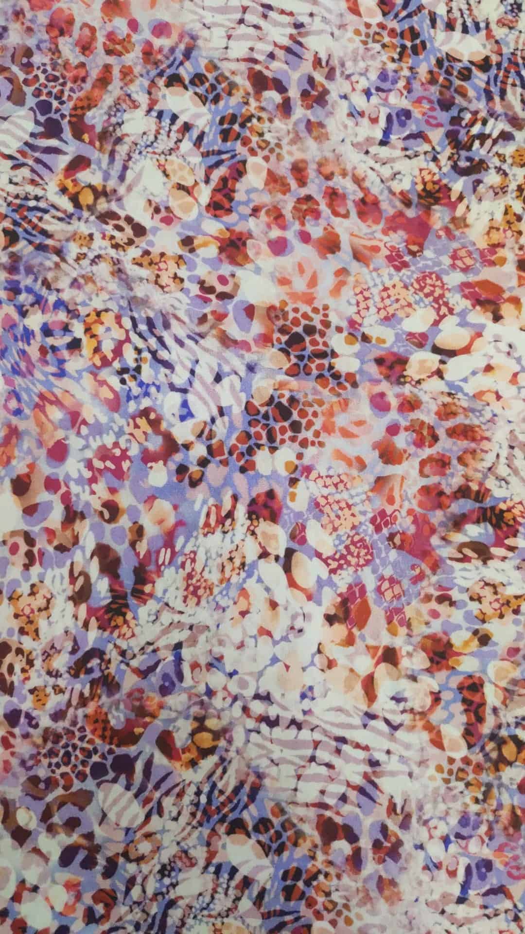 Tecido Confeção | Vestuário | Viscose | Abstrato