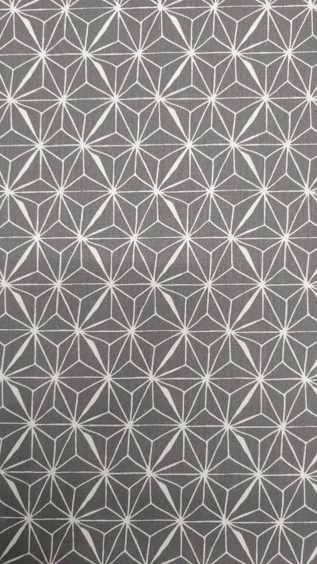 Tecidos Resinados | Estampado | Poppy | Geométrico | Cinza