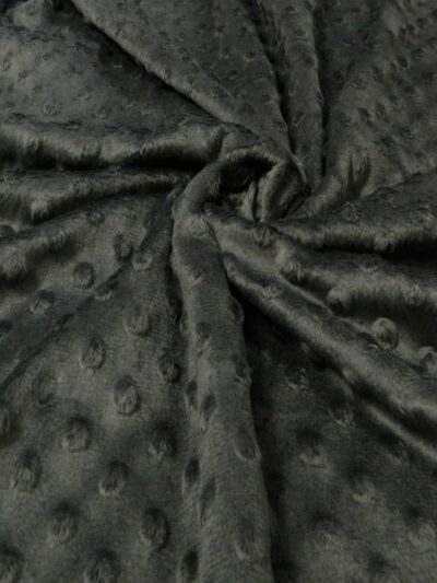 Tecido Minky | Cinza Escuro