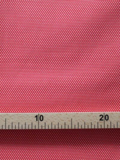 Cambraias 50% Algodão/50% Poliéster | Pintinhas Cabeça De Alfinete<span> - </span>Vermelho