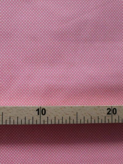 Cambraias 50% Algodão/50% Poliéster | Pintinhas Cabeça De Alfinete<span> - </span>Coral