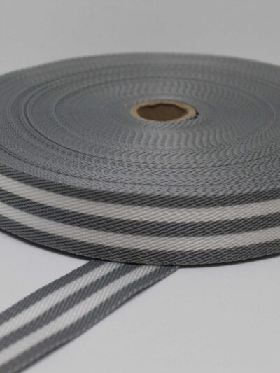 Precinta | Risca | 100% Poliéster<span> - </span>Risca Prateado