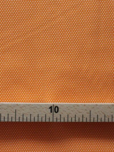 Cambraias 50% Algodão/50% Poliéster | Pintinhas Cabeça De Alfinete<span> - </span>Laranja