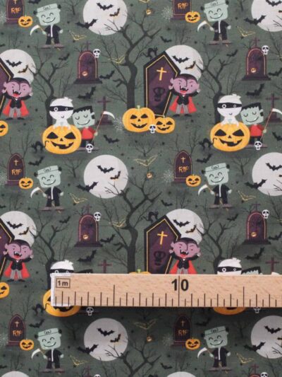 Tecidos 100% Algodão | Orgânico | Halloween