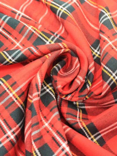 Xadrez Escocês | Tartan | Vermelho | Verde