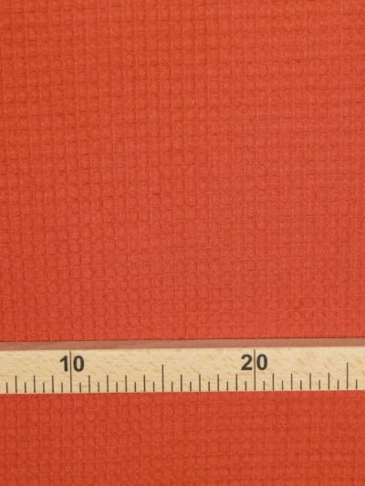 Tecidos 100% Algodão | Piquet Waffle<span> - </span>Terracota