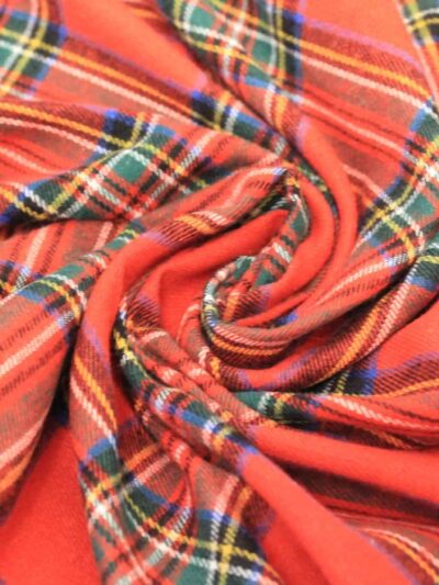 Xadrez Escocês | Tartan | Vermelho