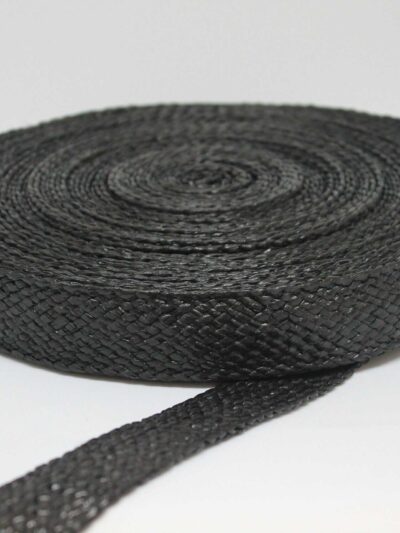 Precinta | Trança | Palhinha | 3 Cm<span> - </span>Preto