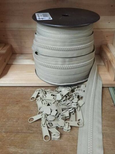 Fecho Zipper | Malha 5 | Injectado | Bege 708