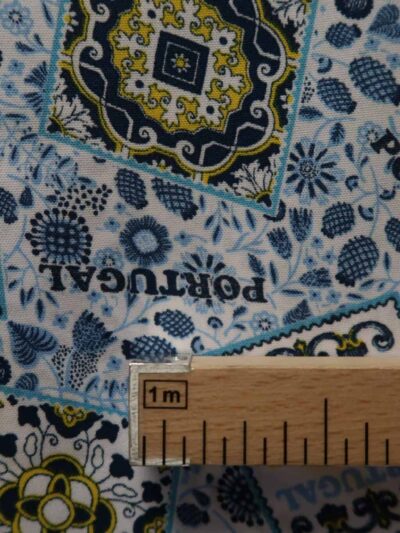 Tecido Toalha | Anti Nódoa | Estampado | Típico Português